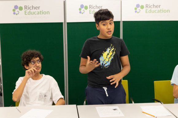 Debating & Public Speaking classes and camps for kids with Richer Education